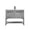 Concrete Grey, variant on 40 in. Single Bathroom Vanity in Walnut Brown - 24 x 18.31 x 33.6 in.