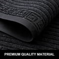 thumbnail image 3 of Buganda Outdoor Doormats, Heavy-duty Rubber Door Mats, Absorbs Moisture and Dirt Outdoor Mats, Low Profile Mats for Entry, 24x36, Grey, 3 of 8
