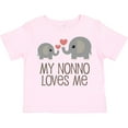 thumbnail image 3 of Inktastic My Nonno Loves Me Grandson Boys or Girls Toddler T-Shirt, 3 of 5