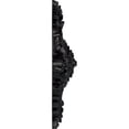 thumbnail image 4 of 35 7/8"W x 22 1/2"H x 4 3/8"P Antonio Ceiling Medallion, Hand-Painted Steel Gray, 4 of 6