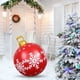 thumbnail image 2 of Bolas navideñas inflables de 60 cm, esferas navideñas gigantes para exteriores, adornos inflables grandes de PVC, adecuados para exteriores, patio, porche, bola navideña gigante (B), 2 of 5