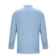 thumbnail image 5 of Blusa y camisa de manga larga con cuello vuelto para hombre, camisa informal de negocios a la moda con botones de color liso y cómoda, top de algodón para hombre, 5 of 5