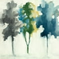 thumbnail image 2 of Ellens, Jacqueline 12x12 Gold Ornate Wood Framed with Double Matting Museum Art Print Titled - Trees III, 2 of 4