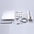 thumbnail image 4 of Thermostatic Complete Shower System with 6PCS of Body Jets, Ceiling Mounted Shower Faucet Set with Rough-in Valve, 4 of 5