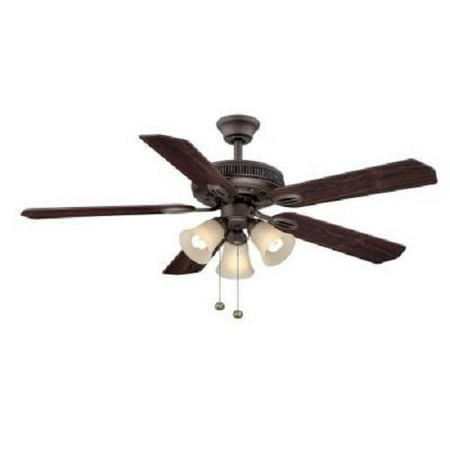 Hampton Bay Ceiling Fans Glendale 52 in. Oil Rubbed Bronze Ceiling Fan AG524-ORB