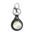 thumbnail image 1 of Linda criatura verde Cell ilustrar Coche de metal llavero anillo de cuero llavero de regalo, 1 of 4