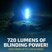 Bell + Howell Portable Light Bar, Rechargeable Lights for Home, Emergency Lights for Home Power Failure, Rechargeable Light Bar, Tool Gifts, Work Light, 720-Lumens, As Seen on TV