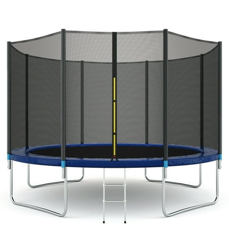 Gymax 14ft Trampoline Combo Bounce Jump Safety Enclosure Net Walmart Canada