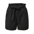 thumbnail image 5 of Womens Shorts Casual Sevevn Women's Pockets Wide-Leg Pure Color Short Pants Summer Shorts, 5 of 5