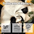 thumbnail image 3 of Panda Sunflower Throw Pillow Covers Covers Set of 2, Velvet Cushion Case with Unique Patterns for Bed Pillows, 16x16 18x18 20x20 Inches,for Various Occasions, 3 of 6