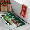 thumbnail image 6 of Christmas Classic Movie Decorative Front Door Mat, Xmas Vacation Happy Holiday Doormat Indoor Outdoor Non-Slip Floor Entryway Rug, Funny Winter Car Pine Tree Home Kitchen Decoration 17x30 Inch, 6 of 6