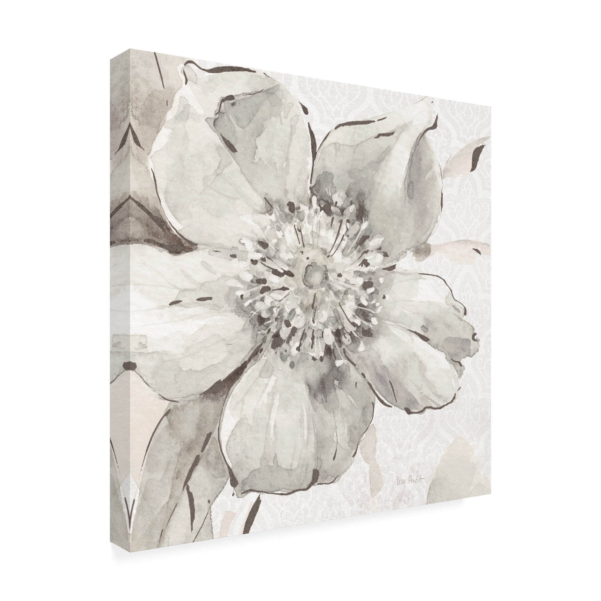 Trademark Fine Art 'Indigold VI Gray' Canvas Art by Lisa Audit