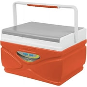 Pinnacle Thermoware 4.5 Liter Hard Portable Cooler Picnic Camping Outdoor Coolbox, Orange