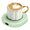 Green, variant on Coffee Mug Warmer with 4 Temperature Settings & Auto Shut Off, Electric Smart Cup Warmer for Desk, 8H Timer Beverage Heater for Coffee, Tea, Water, Milk (Black)
