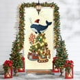 thumbnail image 6 of Antqov Christmas Door Cover 35x71" Front Door Banners Xmas Party Backdrop Photography Background Decoration Banners for Indoor Outdoor Winter Holiday Party Home Decorations, 6 of 6