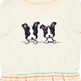 thumbnail image 4 of Inktastic Boston Terriers (dark Apparel) Girls Toddler Dress, 4 of 5