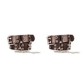 thumbnail image 3 of Guardurnaity Nuevo cinturón de moda de cadena Punk para mujer, cinturón ajustable con ojal de doble con cadena de ojal, cinturones Type4 NO4, 3 of 6