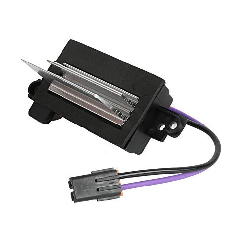 Módulo de control de ventilador de CA Resistencia del ventilador del calentador 15-80567 89018778 4P1516 Compatible con Chevy Silverado Trailblazer Cadillac Escalade GMC Envoy Sierra Buick Rainier