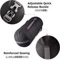 thumbnail image 4 of (Black)Compression Sleeping Bag Compression Cover Waterproof Compression Sack for Camping Travel Hiking, 4 of 5
