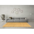 thumbnail image 3 of Ahgly Company Indoor Rectangle Solid Brown Modern Area Rugs, 7' x 10', 3 of 4
