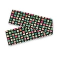 thumbnail image 7 of Yayeee Table Runner 70 inches Long Home Kitchen Dinning Party Decoration, Green Block Pattern, 7 of 7