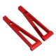thumbnail image 3 of 2 pcs RC Car Front Swing Arm Aluminum Alloy Lightweight Suspension Arm Set for ARRMA 1/8 Red, 3 of 5