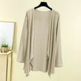 thumbnail image 2 of Mlzmgr Cardigans for Women Lightweigh Pajama Tops Night Wear Sleep Gown Soft Comfy Coats Solid Color, 2 of 5