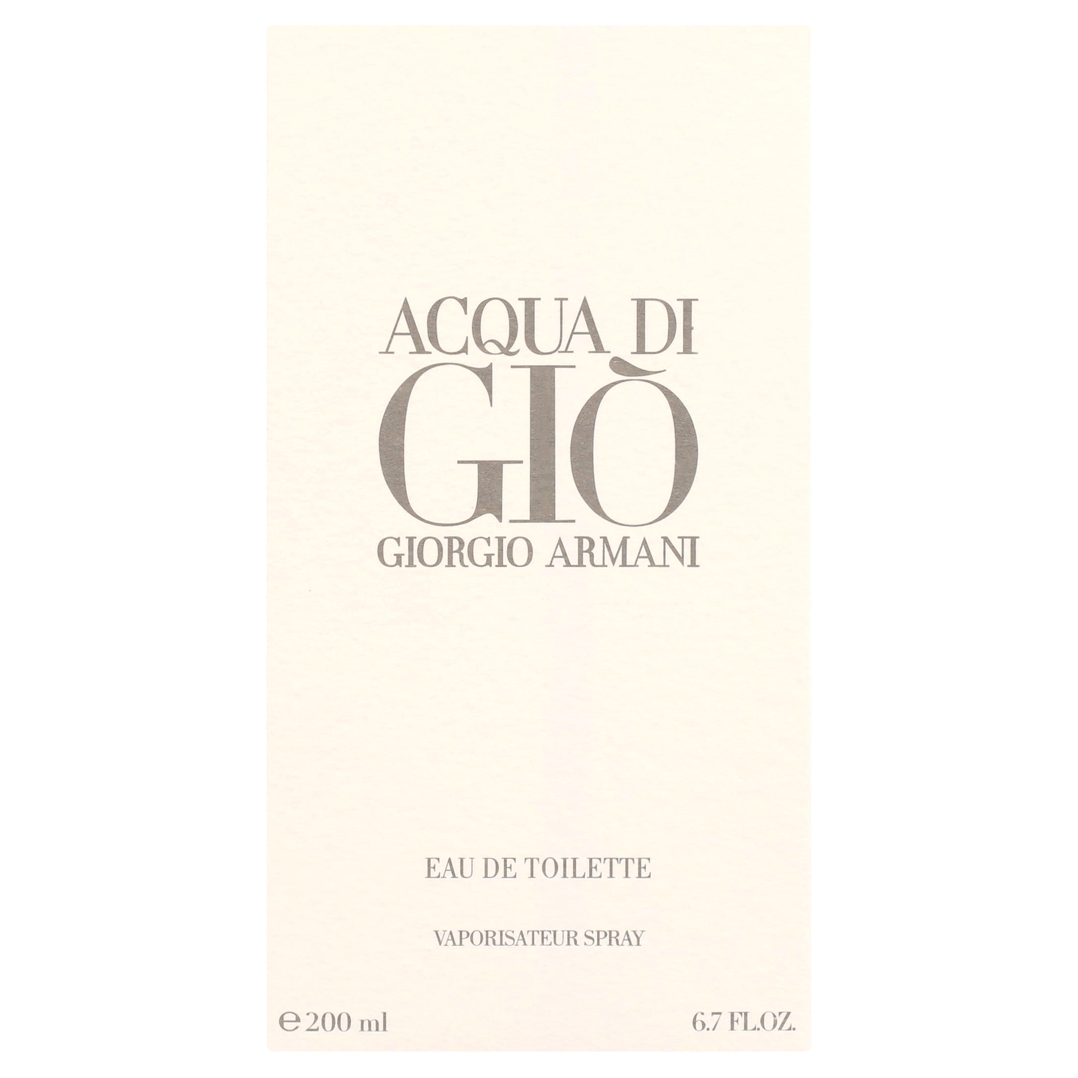 Eau de Toilette ACQUA DI GIÒ 100 ml