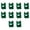 Dark green, variant on 10Pieces Screwdriver Magnetizer Compact Portable Demagnetizer for Easy Use In Home Repairs and Electronic Maintenance