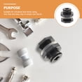 thumbnail image 2 of MasteelfCA Bulkhead Water Tank Connector Water Tank Connector Part Rain Bucket Connect Fitting with Plug, 2 of 7
