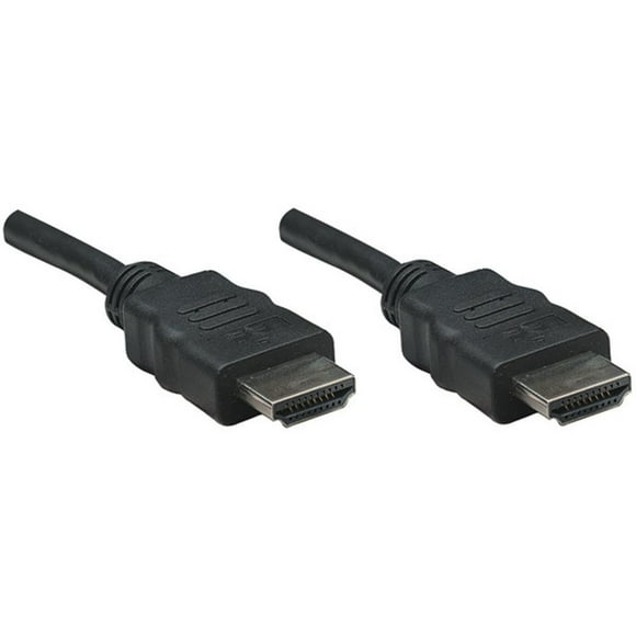 Cable Manhattan  HDMI 7.5 m HDMI to HDMI 4K Negro 308441