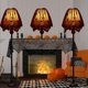 thumbnail image 1 of 3 piezas de cubierta de pantalla de lámpara de Halloween con encaje negro, cubierta de telaraña para pantallas de lámparas, decoración para fiesta de Halloween, decoración interior, 1 of 7
