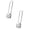 With holes*2, variant on HWHCGZ Pepper Corer Seed Remover Tool-Red Bell Pepper Seed Corers, Stainless Steel Fruite Vegetables Corers, Apple Jalapeno Corer Tool Kitchen Gadget (With holes)