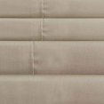 thumbnail image 2 of Benzara BM202128 Lanester Polyester Twin Size Sheet Set, Light Brown - 3 Piece, 2 of 3