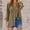 Khaki, variant on Ready for Back to School GaThRRgYP Light Weight Sweatshirt for Women,Women's V-Neck Long Sleeve Loose Button and Linen Tunic Summer Blouse with Pocket Light Blue L