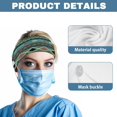 thumbnail image 5 of COEQINE Aztec Ethnic Nurse Button Headband Knotted Headbands for Women's Hair Sport Headbands for Men Sweatband for Running,Workout,Basketball Sports Headbands Bulk Patient Care, 5 of 7