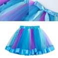 thumbnail image 4 of Girls Costume Set rainbow Tutu Dress For Kids Movie Cosplay Dress Up Outfits Halloween Birthday Party, 4 of 5