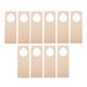 thumbnail image 1 of Perchas de Madera perfecl Estilo A para perillas de puerta manualidades, 1 of 8