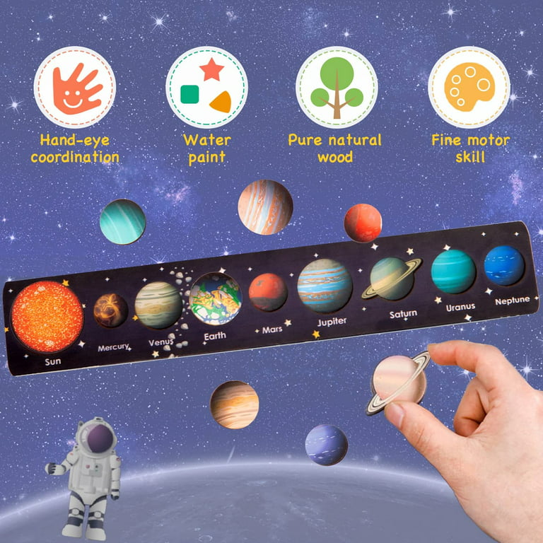 Planet Projector Kids Montessori Toys Electric Rotate Solar System Model  Teaching Aids Educational Toys For Children Science Toy