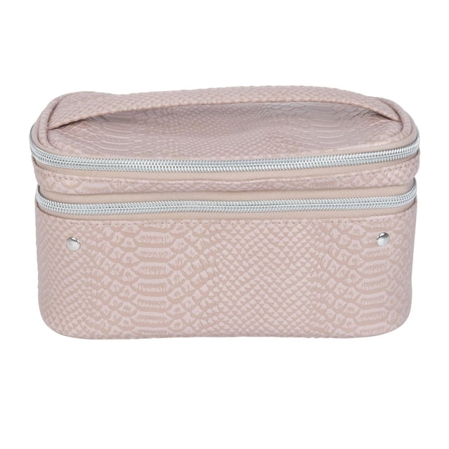 Equate Beauty cosmetic bag - Compact Double Compartment Train Case