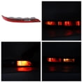 thumbnail image 4 of Feu Arrière Antibrouillard, Rouge Ambre LED Feu de Brouillard Feu Arrière Pare-Chocs Kit Feu Arrière Haute Luminosité Feu Stop Remplacement pour Q5 2018-2021, 4 of 8