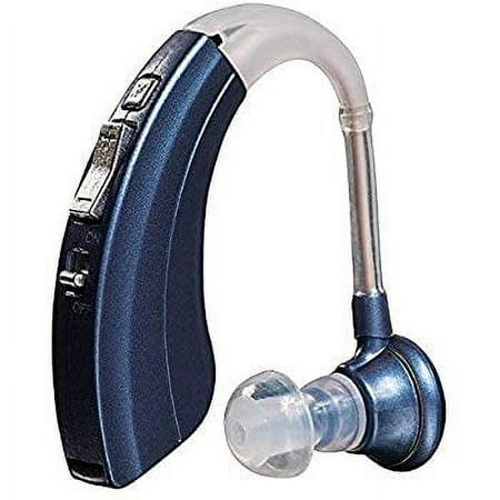 Britzgo Hearing Amplifier BHA-220, 500hr Battery Life, "FDA Approved", Blue