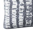 thumbnail image 5 of Gap Home 100% Organic Cotton Shibori Print Oblong Decorative Pillow Gray 14" x 20", 5 of 5