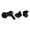 thumbnail image 1 of StarTech.com M5 x 12mm Screws and Cage Nuts - 100 Pack - M5 Mounting Screws and Cage Nuts for Server Rack and Cabinet - Black (CABSCREWM52B), 1 of 2