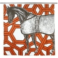 thumbnail image 2 of Thorougbred Geo Shower Curtain Alcazar, 2 of 4