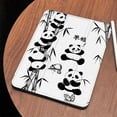 thumbnail image 3 of Tuohive Trifold Stand iPad Case for Pro13 13in Auto Wake Sleep Case TPU Smart Stand Back Cover with Pen Slot,Panda, 3 of 12