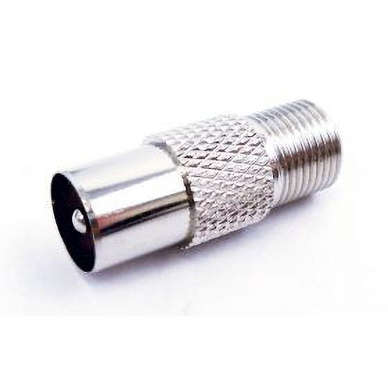 F FEMALE TO RCA MALE ADAPTOR