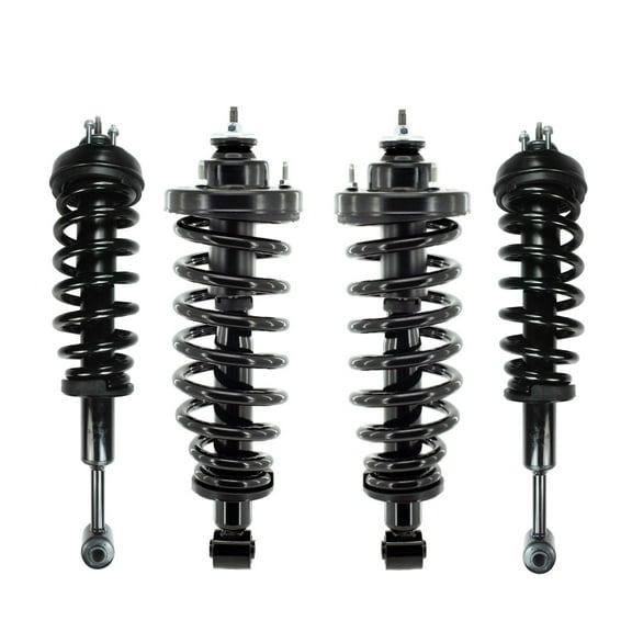 Set 4 Front-Rear Quick Complete Strut-Coil Spring For 2007-2010 Ford Explorer Sport Trac RWD