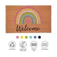 thumbnail image 3 of Calloway Mills 107841729 Rainbow Welcome Doormat 17" x 29", 3 of 5