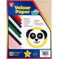 thumbnail image 2 of Hygloss Beige Velour Paper – Soft, Velvety 8.5 x 11 in, 10-Pack, Printer Friendly, 2 of 2